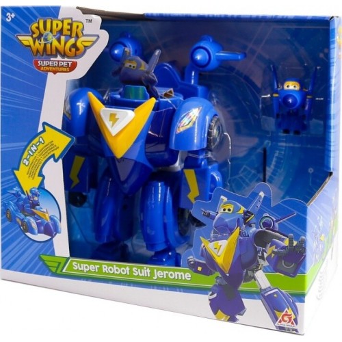 Just toys Super Wings Super Pet Robot Suit Jerome 770300 6911400434484