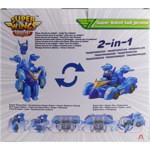 Just toys Super Wings Super Pet Robot Suit Jerome 770300 6911400434484
