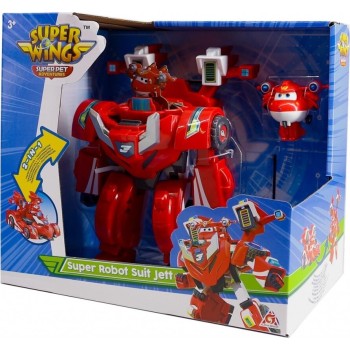 Just toys Super Wings Super Pet Robot Suit Jett 770300 6911400434453