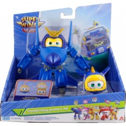 Just toys Super Wings Super Pet Transforming Jerome And Super Pet 770400 6911400429886