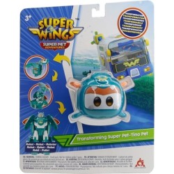 Just toys Super Wings Super Pet Transforming Robot Tino Pet 770600 6911400434514