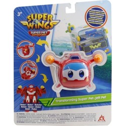 Just toys Super Wings Super Pet Transforming Robot Jett Pet 770600 6911400434491