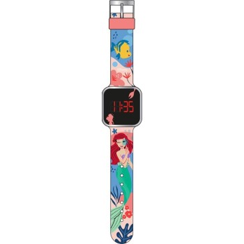 Diakakis imports Disney Princess Ariel Led Clock 000564606 5205698704086