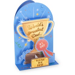 Legami Pop-Up Card - Pop-Up Greeting Card Dad BGPU0028 8052694024581