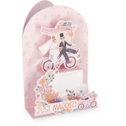 Legami Pop-Up Card - Pop-Up Greeting Card Wedding Cake BGPU0023 8052694022631