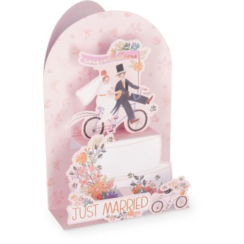 Legami Pop-Up Card - Pop-Up Ευχετήρια Κάρτα Wedding Cake BGPU0023 8052694022631