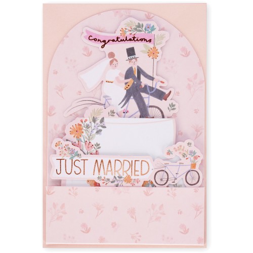 Legami Pop-Up Card - Pop-Up Ευχετήρια Κάρτα Wedding Cake BGPU0023 8052694022631