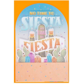 Legami Pop-Up Card - Pop-Up Greeting Card Cactus BGPU0018 8052694022587