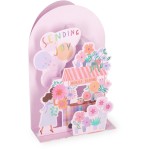 Legami Pop-Up Card - Pop-Up Ευχετήρια Κάρτα Flower Cart BGPU0017 8052694022570