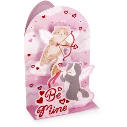 Legami Pop-Up Card - Pop-Up Greeting Card Kitty BGPU0013 8052694022532