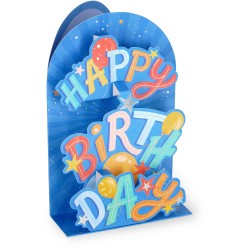 Legami Pop-Up Card - Pop-Up Ευχετήρια Κάρτα Happy Birthday BGPU0012 8052694022525