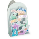 Legami Pop-Up Card - Pop-Up Greeting Card Monster BGPU0011 8052694022518