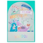 Legami Pop-Up Card - Pop-Up Ευχετήρια Κάρτα Monster BGPU0011 8052694022518