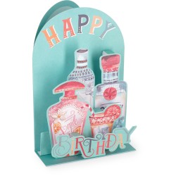 Legami Pop-Up Card - Pop-Up Greeting Card Cocktail BGPU0010 8052694022501