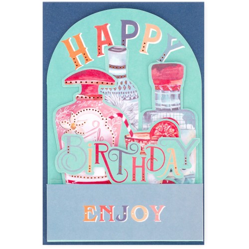 Legami Pop-Up Card - Pop-Up Ευχετήρια Κάρτα Cocktail BGPU0010 8052694022501