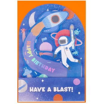 Legami Pop-Up Card - Pop-Up Greeting Card Space BGPU0007 8052694022471