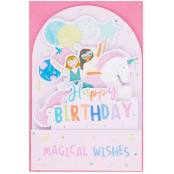 Legami Pop-Up Card - Pop-Up Ευχετήρια Κάρτα Unicorn BGPU0005 8052694022457