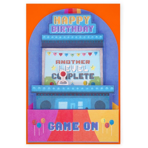Legami Pop-Up Card - Pop-Up Greeting Card Arcade Game BGPU0003 8052694022433