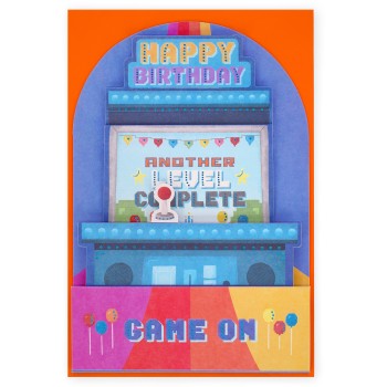 Legami Pop-Up Card - Pop-Up Ευχετήρια Κάρτα Arcade Game BGPU0003 8052694022433