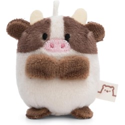 nici - moona cow plush 5cm beige - cute plush toy with soft padding for  and cuddles, doudou, perfect as a gift idea for childre