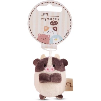 Nici Mymochi Minis Κρεμαστά Λούτρινα Moona Αγελάδα 5Cm Μπεζ NIC61240 4012390612561