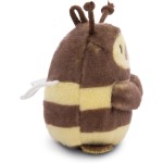 nici - plush beenie bee 5cm brown - cute plush toy with soft padding for  and cuddles, doudou, perfect as a gift idea for childr