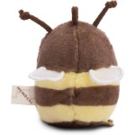nici - plush beenie bee 5cm brown - cute plush toy with soft padding for  and cuddles, doudou, perfect as a gift idea for childr