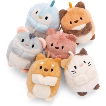 Nici - Plush Fox Geeks 5Cm Red - Cute Plush Toy With Soft Padding For  And Cuddles, Doudou, Perfect As A Gift Idea For Children 