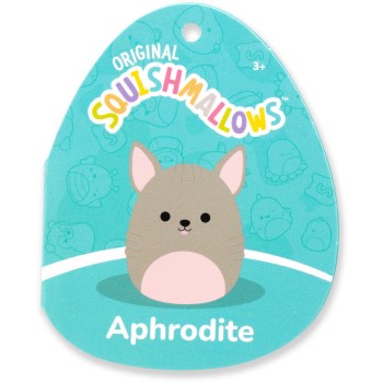 Jazwares Squishmallows- Λούτρινα 30,5Cm Aphrodite The Grey Hairless Dog With Pink Belly JWSQ4137 196566453326