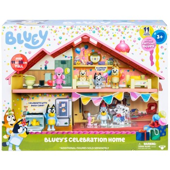 Giochi Preziosi Bluey Σετ Παιχνιδιού Σπίτι Ωρα Για Παρτυ BLY76000 8056379175308