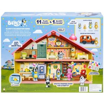 Giochi Preziosi Bluey Play set House Time for Party BLY76000 8056379175308