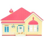Giochi Preziosi Bluey Play set House Time for Party BLY76000 8056379175308