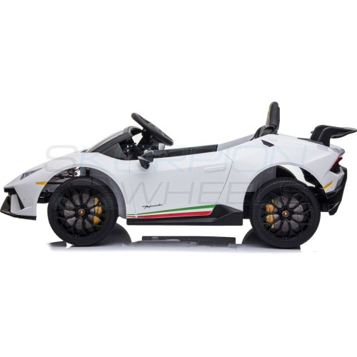 Ηλεκτροκίνητο Αυτοκίνητο Lamborghini Huracan Original License 12V - Λευκό | Skorpion Wheels - 5246030 5246030A 5201671006727