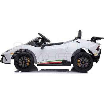 Ηλεκτροκίνητο Αυτοκίνητο Lamborghini Huracan Original License 12V - Λευκό | Skorpion Wheels - 5246030 5246030A 5201671006727