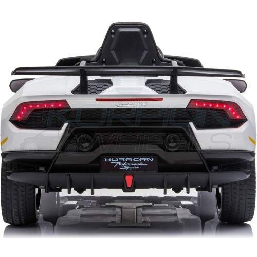 Ηλεκτροκίνητο Αυτοκίνητο Lamborghini Huracan Original License 12V - Λευκό | Skorpion Wheels - 5246030 5246030A 5201671006727