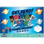 Diakakis imports Μπλοκ Ζωγραφικής PJ Masks 23X33 40Φυλ Αυτοκ-Στενσιλ- 2Σελ ΧΡ 2Σχ. 000484307 5205698686436