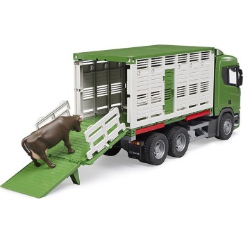 bruder Scania Super 560R Livestock Transport Truck BR003548 4001702035488
