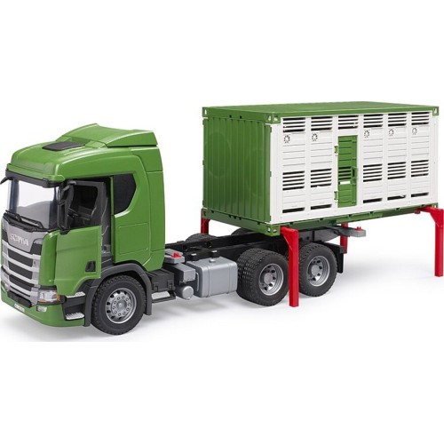 bruder Scania Super 560R Livestock Transport Truck BR003548 4001702035488