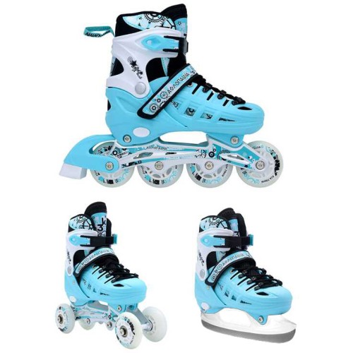 ΑΘΛΟΠΑΙΔΙΑ 10305 3 in 1 Roller Skates - Mint 002.10305/RIS/MN 9985777005445