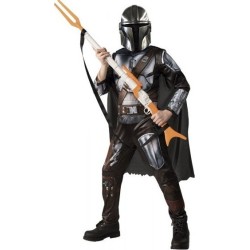 Rubies Star Wars Mandalorian Deluxe Costume UK 5-7 Years 110-122Cm. 300929M 883028439034