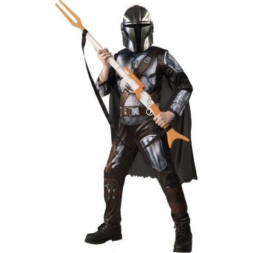Rubies Star Wars Mandalorian Deluxe Costume UK 5-7 Years 110-122Cm. 300929M 883028439034