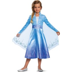 Disquise Disney Frozen Elsa Traveling Deluxe Children's Costume 5-6 Years 99-123Cm. 129989M 192995050815