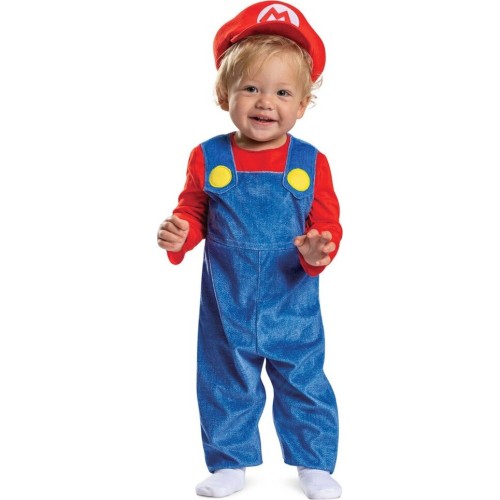 Disquise Super Mario Βρεφική Στολή  Mario 12-18 Μηνών 71-81Εκ. 146409W 192995062931