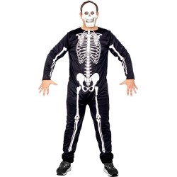 fun world Skeleton Costume for Adults 5154 5212054702426