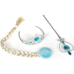 fun world Disney Frozen Wand Set With Tiara and Braid 7897 5212007592074
