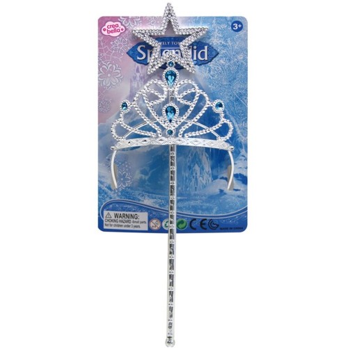 fun world Halloween Wand And Crown - 1 Pc 7977 5212007597857