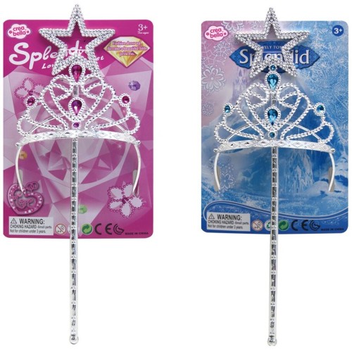 fun world Halloween Wand And Crown - 1 Pc 7977 5212007597857
