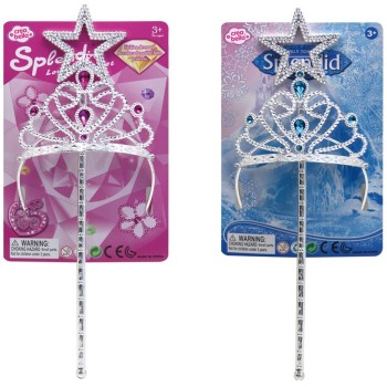 fun world Halloween Wand And Crown - 1 Pc 7977 5212007597857