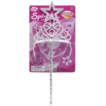 fun world Halloween Wand And Crown - 1 Pc 7977 5212007597857
