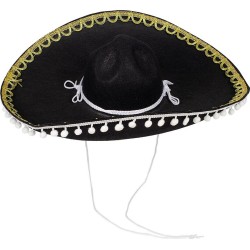 fun world Adult Mexican Hat Black 3563 5212007595921